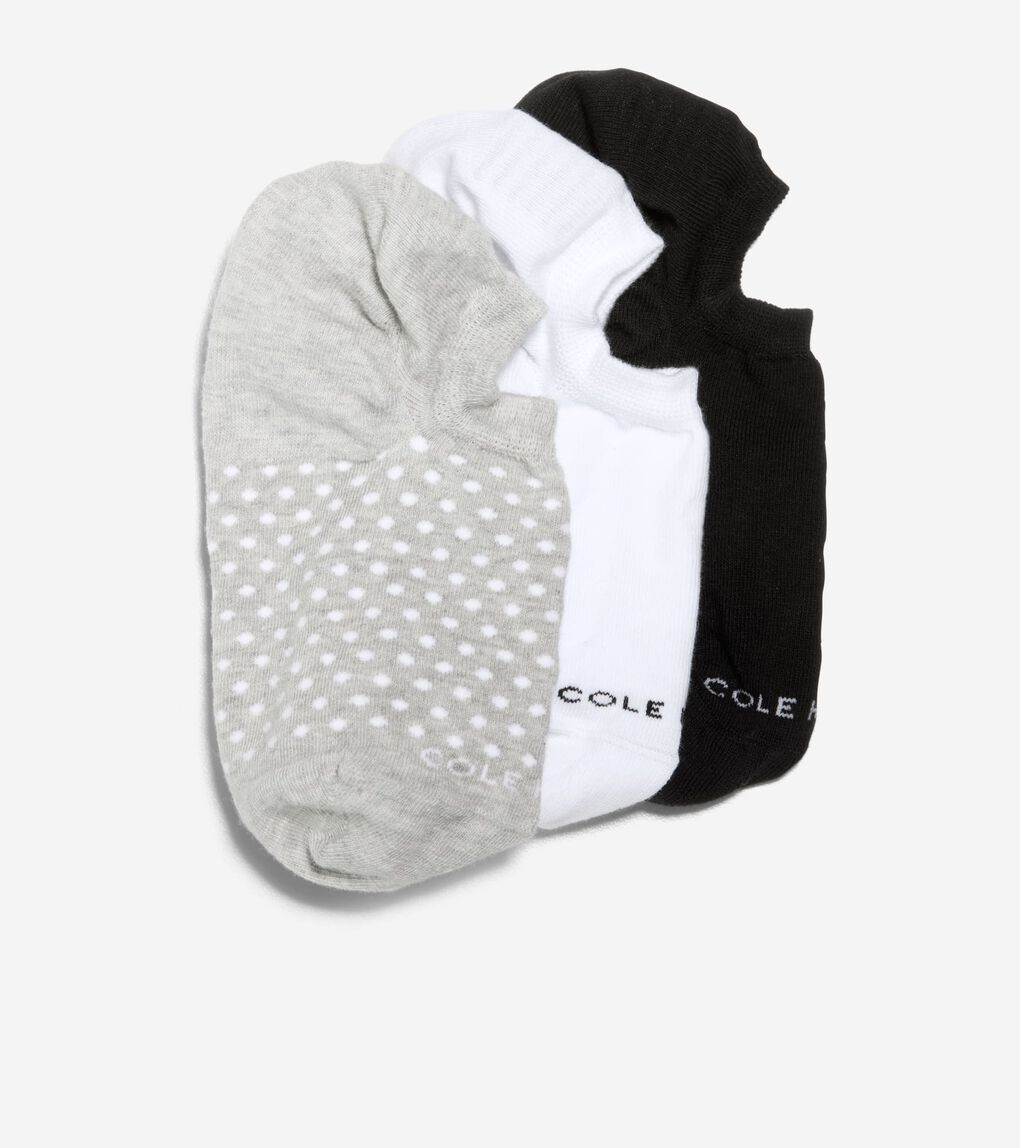 3PK DOT SNEAKER LINER